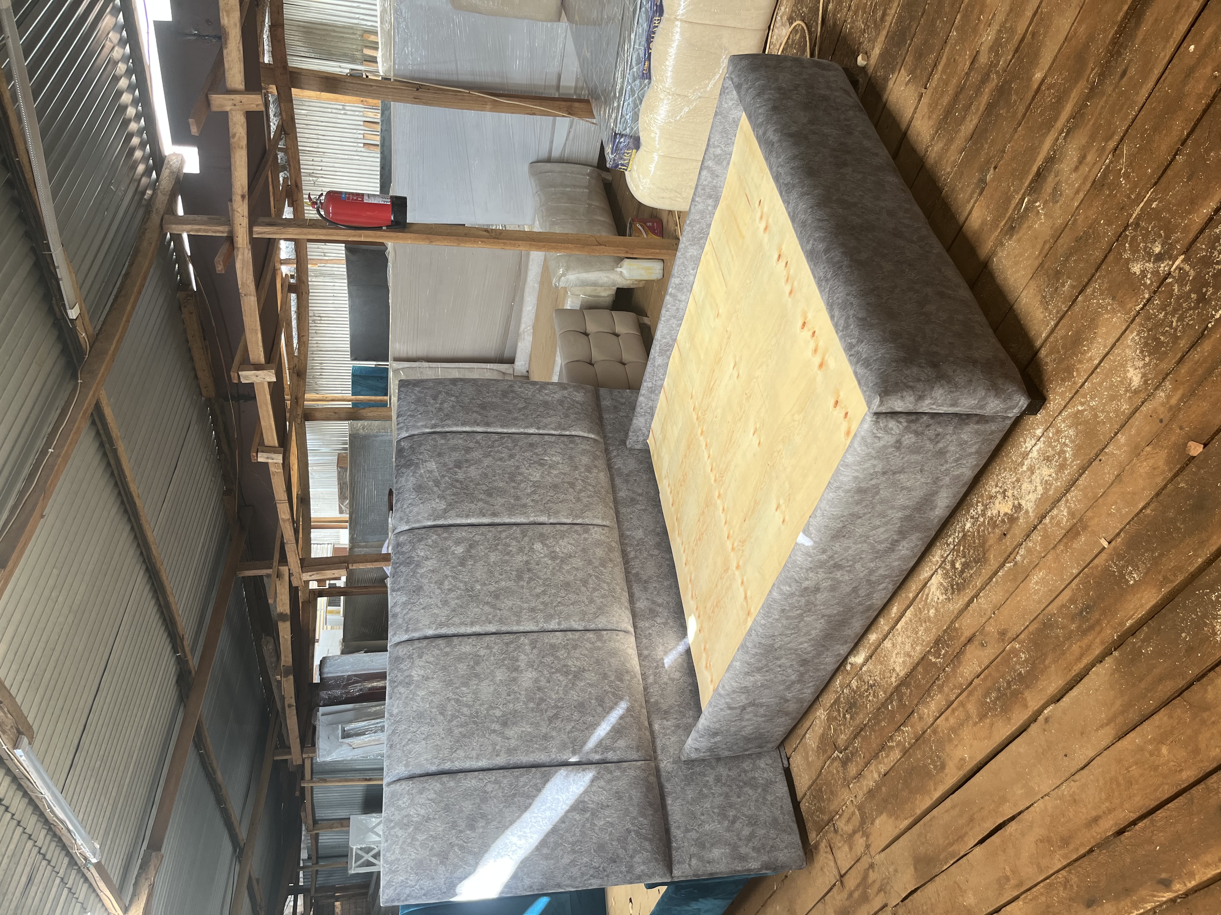 Extended head board 5*6 queen size bed