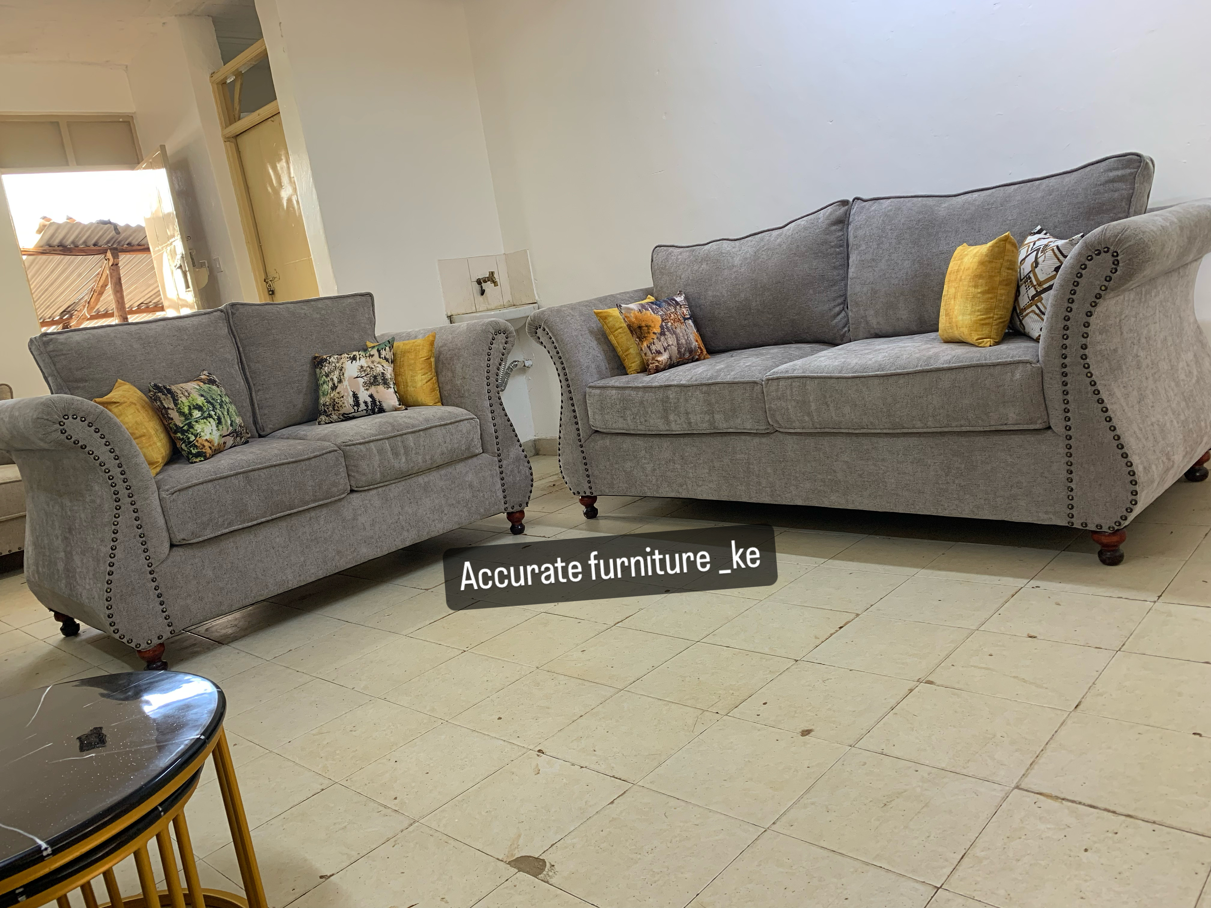 Five seater modern couch