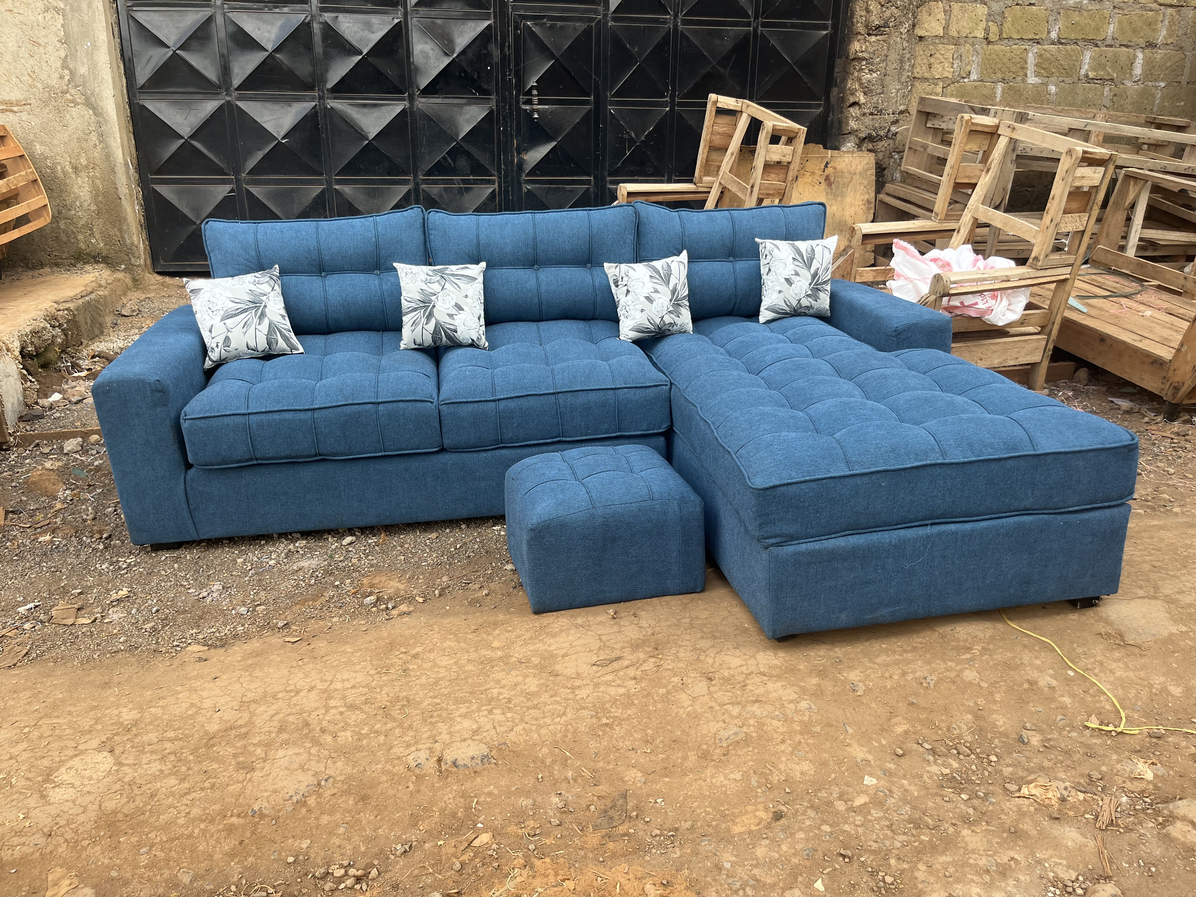 Sectional sofa six seater (L-seat)