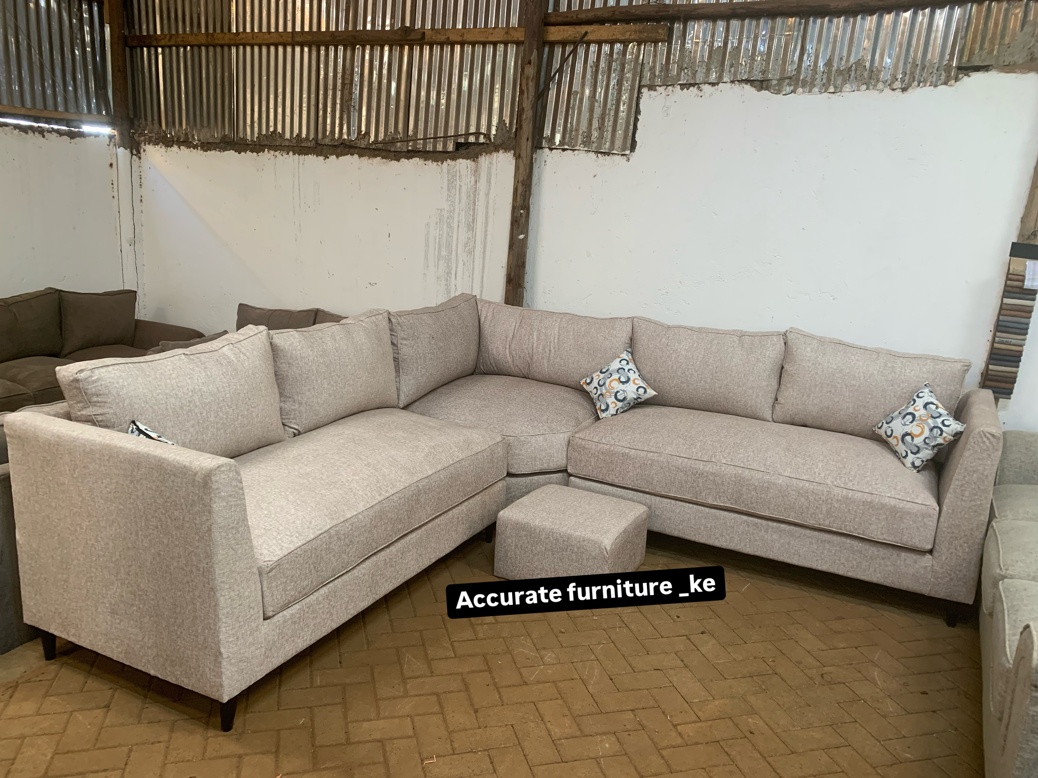 Sectional corner seat 8 seater 